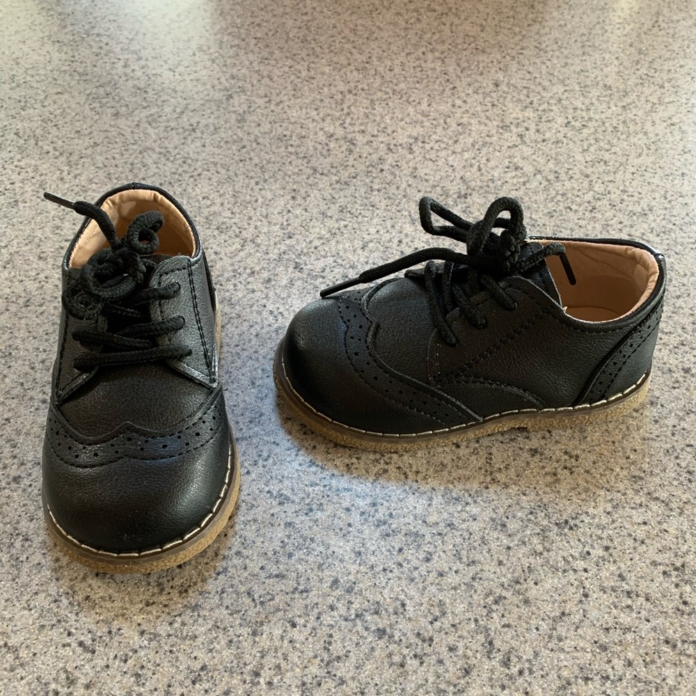 Black Baby Dress Shoes